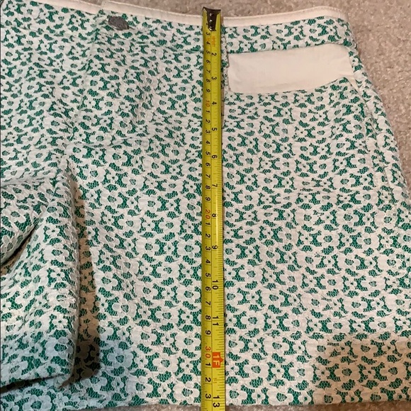 Anthropologie Cartonnier cream/Kelly lace shorts - Picture 14 of 16